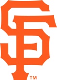 San Francisco Giants Icon - Orange overlapping serif letters S and F